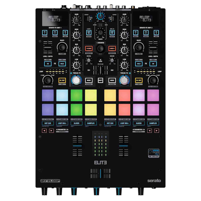 Reloop Elite Professional DJ DVS Mixer for Serato DJ Pro - Hollywood DJ