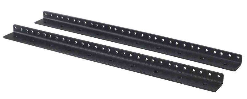 ProX T-RR10 Heavy Duty Steel Rack Rail Kit 10U Size Space - Hollywood DJ