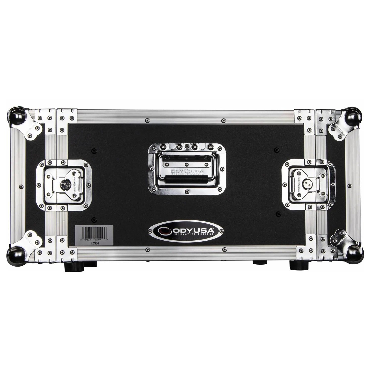 Odyssey FZS04, 4U Shock Mount Rack Flight Case - Hollywood DJ