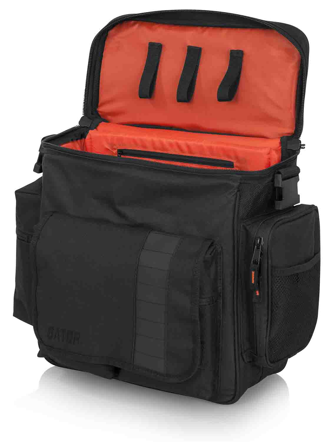 Gator Cases G-CLUB-DJ BAG G-Club Series DJ Bag for 35 LPs Records, Serato-Style Interface and Accessories - Hollywood DJ