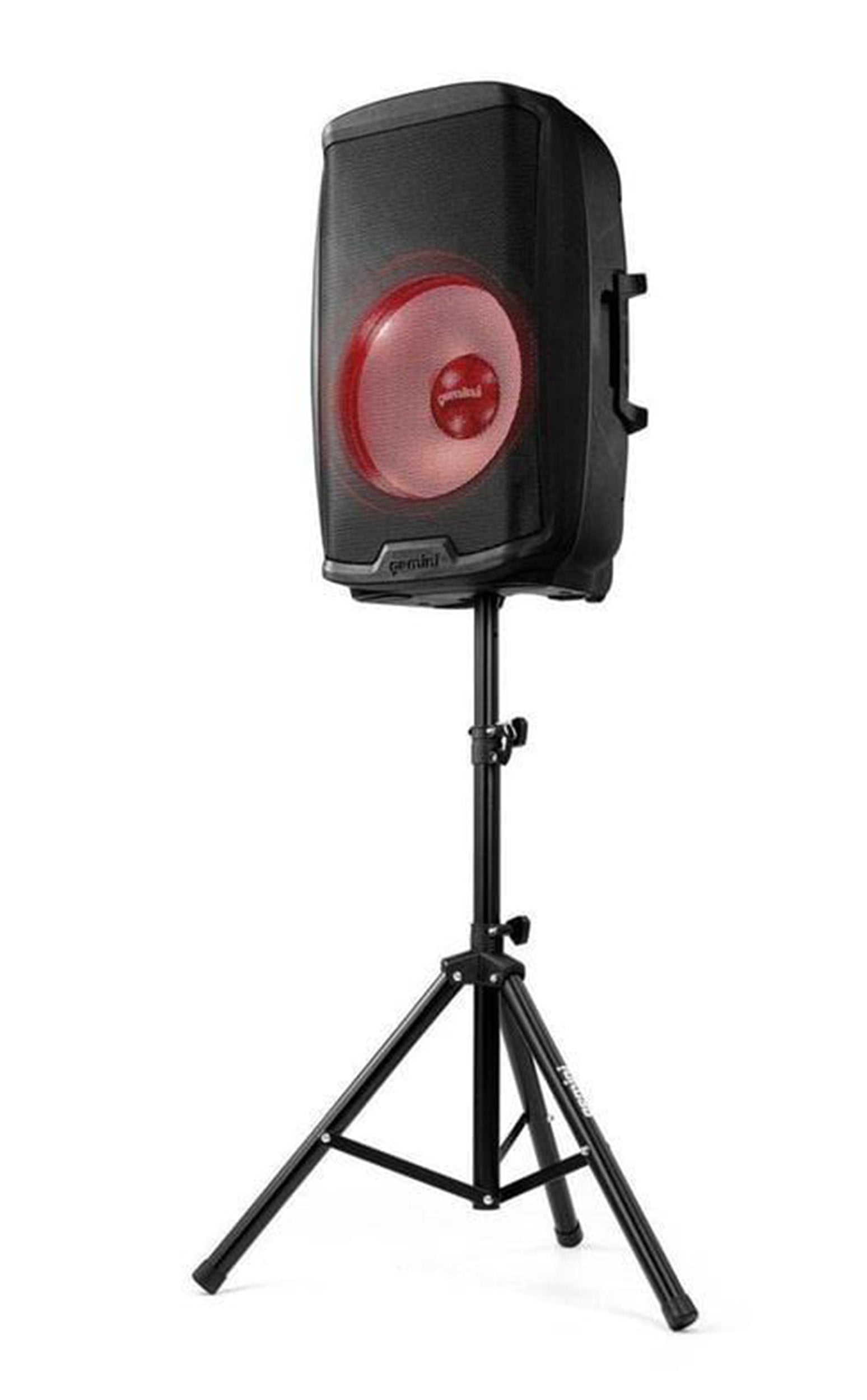 Gemini Sound AS-2115BT, 2000 Watt 15-Inch Active Multi-Led Bluetooth Loudspeaker - Hollywood DJ