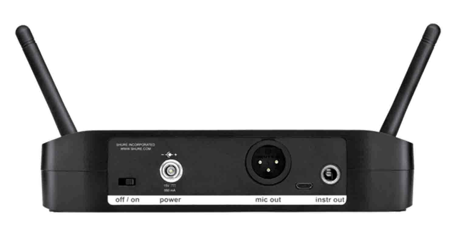 Shure GLXD14R/85-Z2 Digital Wireless Presenter System with WL185 Lavalier Microphone - Hollywood DJ