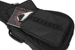 Gator Cases GT-ACOUSTIC-BLK Transit Series Acoustic Guitar Gig Bag with Charcoal Exterior - Hollywood DJ