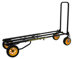 Rock N Roller R18RT Mega Plus 8 in 1 Folding Multicart, 700 lbs. Load Capacity - Black - Hollywood DJ