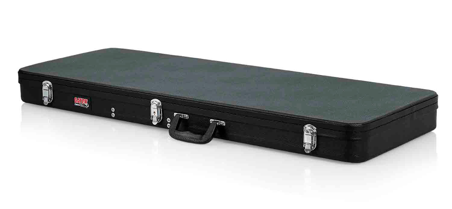 Gator Cases GWE-JAG Hard-Shell Wood Case for Jaguar Style Guitar - Hollywood DJ