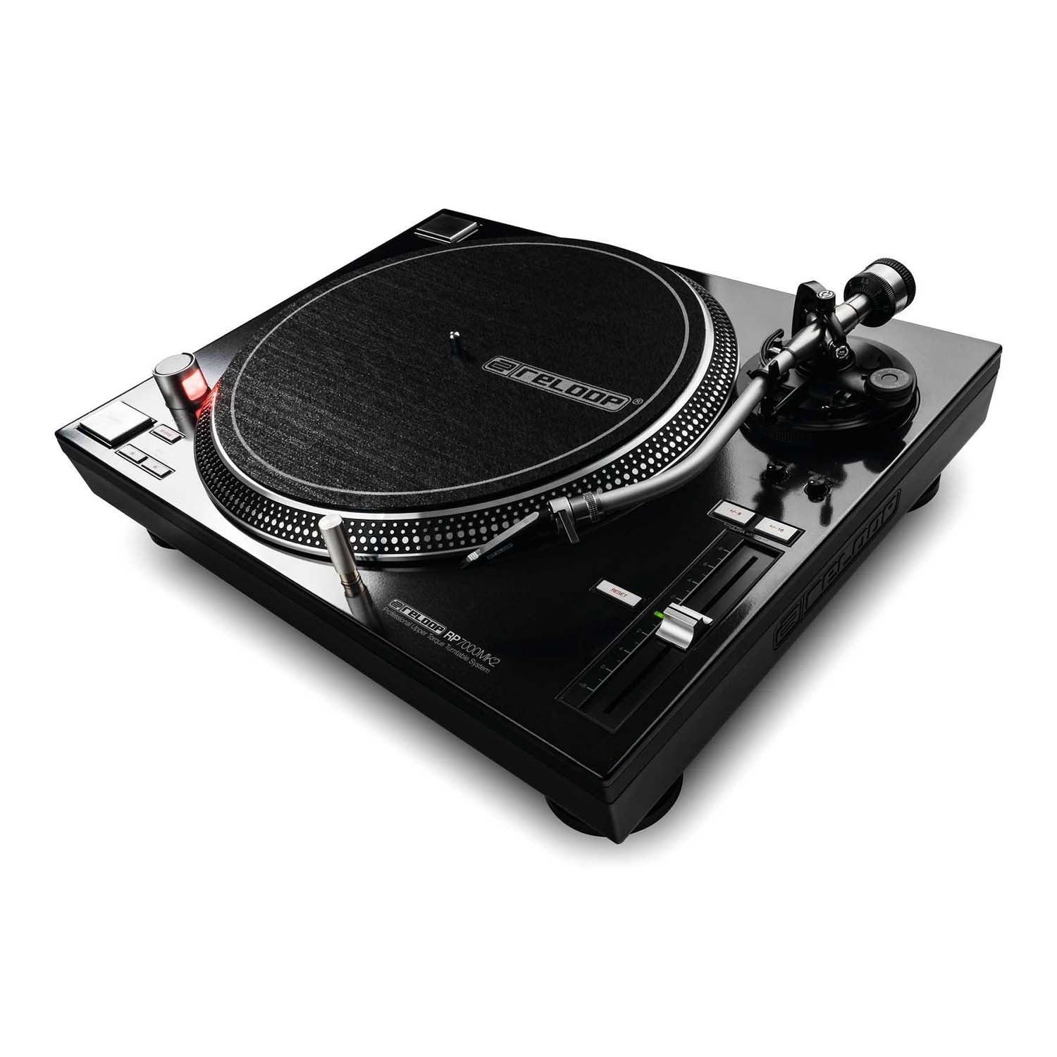 Reloop AMS RP7000 MK2 Professional DJ Upper Torque Turntable System - Hollywood DJ