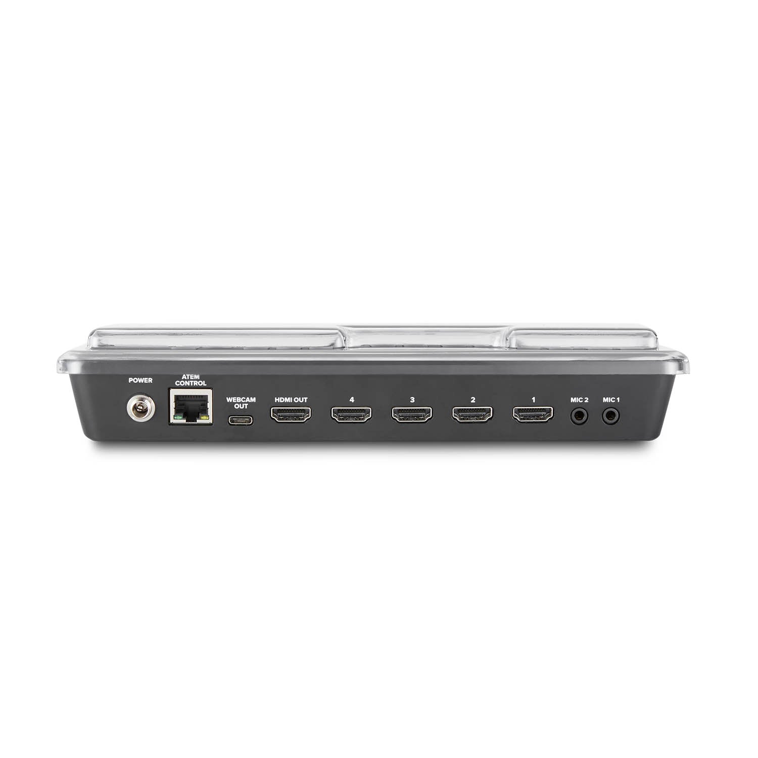 Decksaver DS-PC-ATEMMINI Black Magic Design Cover for ATEM Mini, ATEM Mini Pro & ATEM Mini Pro ISO - Hollywood DJ