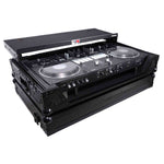 ProX XS-DDJREV7WLTBL DJ Flight Case for Pioneer DDJ-REV7 Digital Controller with Sliding Laptop Shelf and Wheels - Black Finish - Hollywood DJ