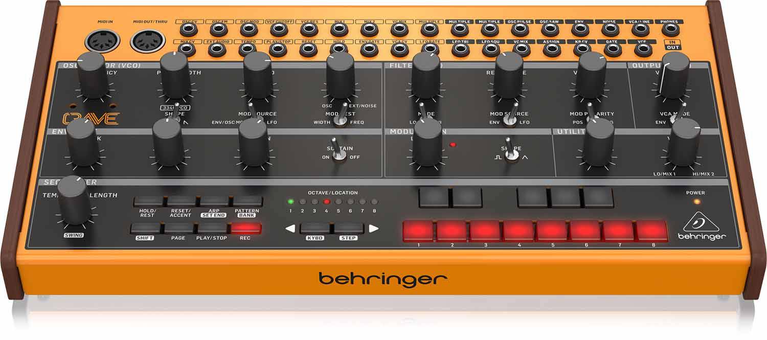 Behringer CRAVE Analog Semi Modular Synthesizer - Hollywood DJ
