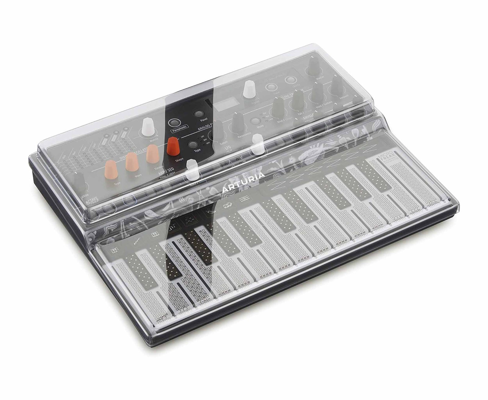 Decksaver DS-PC-MICROFREAK Protection Cover for Arturia Microfreak Synthesizer - Hollywood DJ