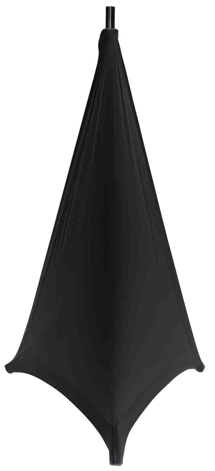 Gator Cases GPA-STAND-2-B Stretchy Speaker Stand Cover-2 Sides - Hollywood DJ