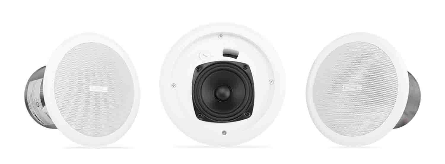 B-Stock: QSC AC-C4T Acoustic Coverage Series AC-C4T 4" Ceiling-Mount Loudspeakers - Hollywood DJ