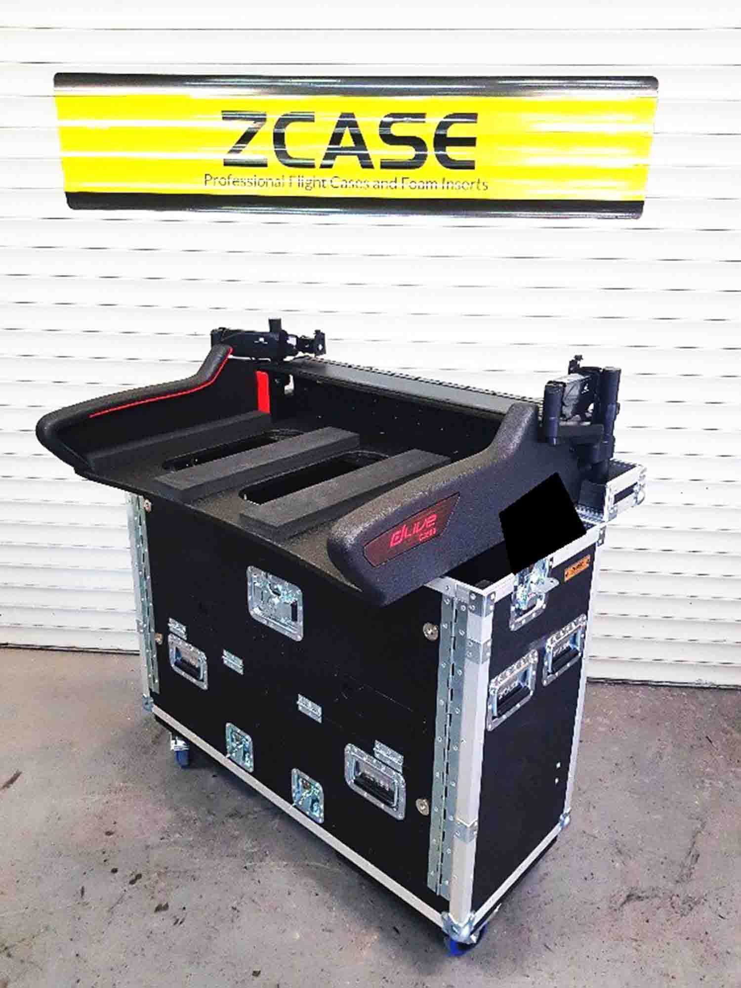 ProX XZF-AH-C2500 D Hydraulic Lift DJ Case for Allen and Heath DLive C2500 Console - Hollywood DJ