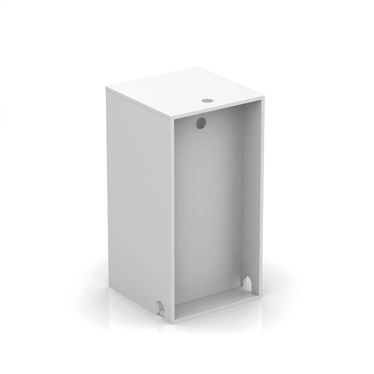 Glorious Modular Mix Rack with 3-part Construction – White - Hollywood DJ
