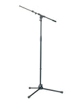 K&M Telescoping Boom Microphone Stand - Black K&M