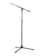 K&M Telescoping Boom Microphone Stand - Black K&M