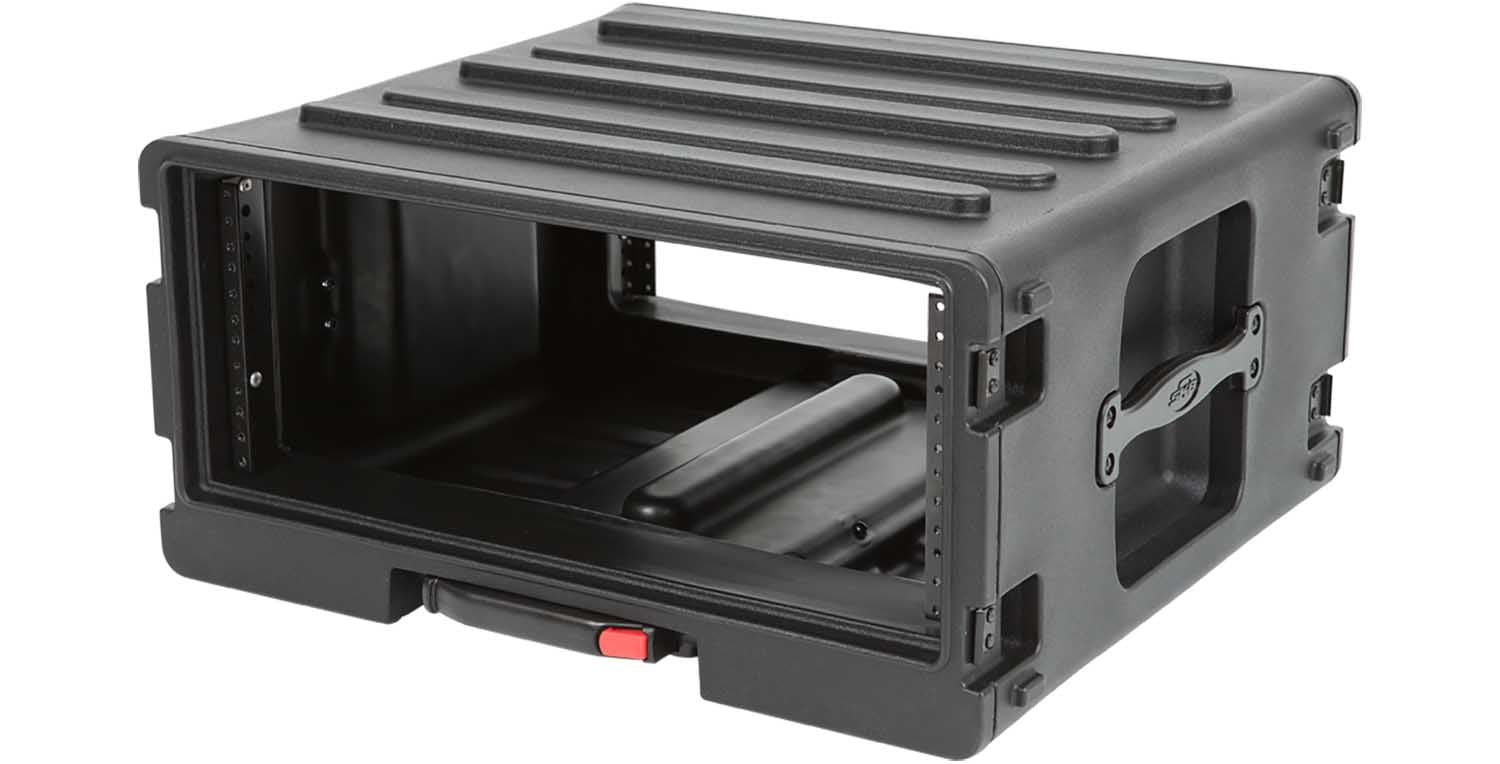 SKB Cases 1SKB-R4UW 4U Roto Rolling Rack Case - Hollywood DJ