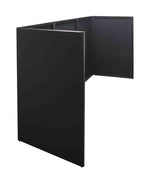 JMAZ JZ5006 Event Booth Facade 5 Panel - Black - Hollywood DJ