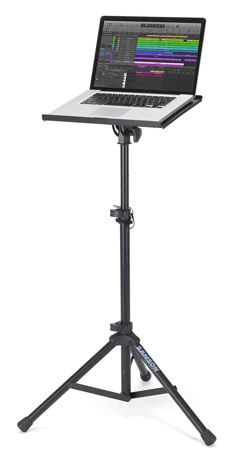 Samson LTS50 Laptop Stand with Grip Surface Steel - Hollywood DJ