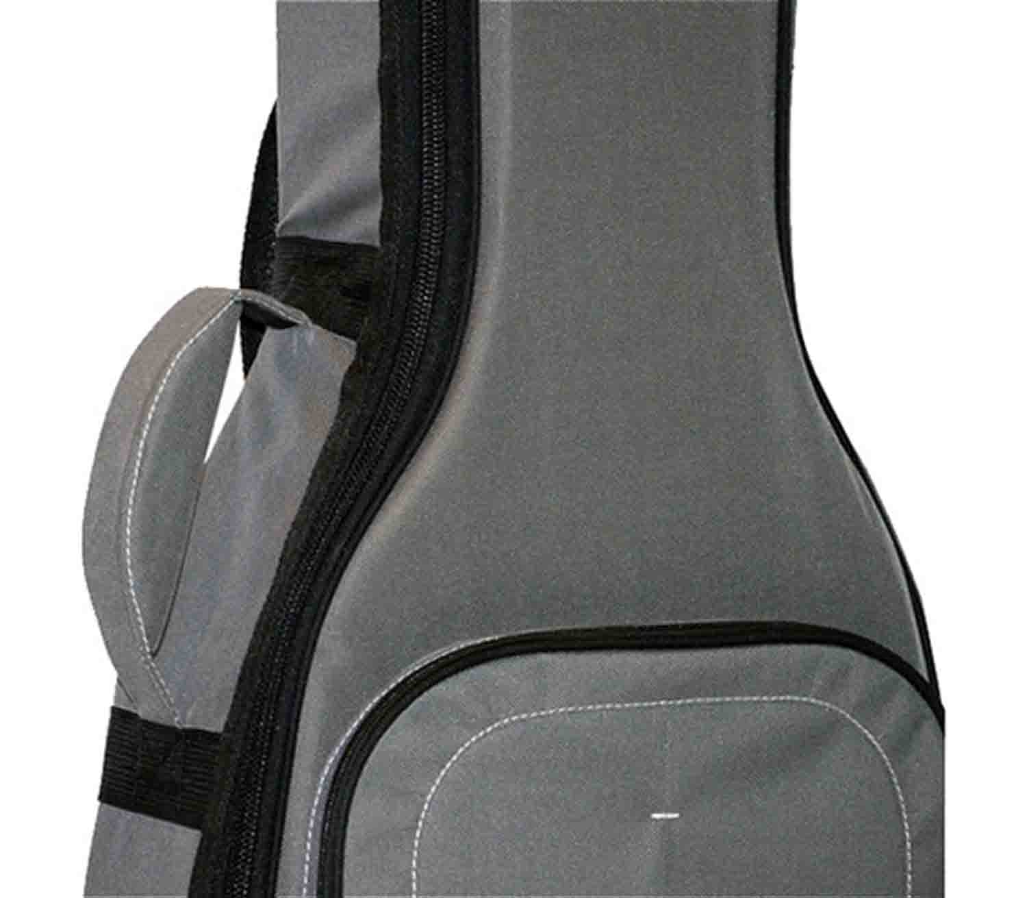 Onstage GHE7550CG Hybrid Electric Guitar Gig Bag - Charcoal Gray - Hollywood DJ