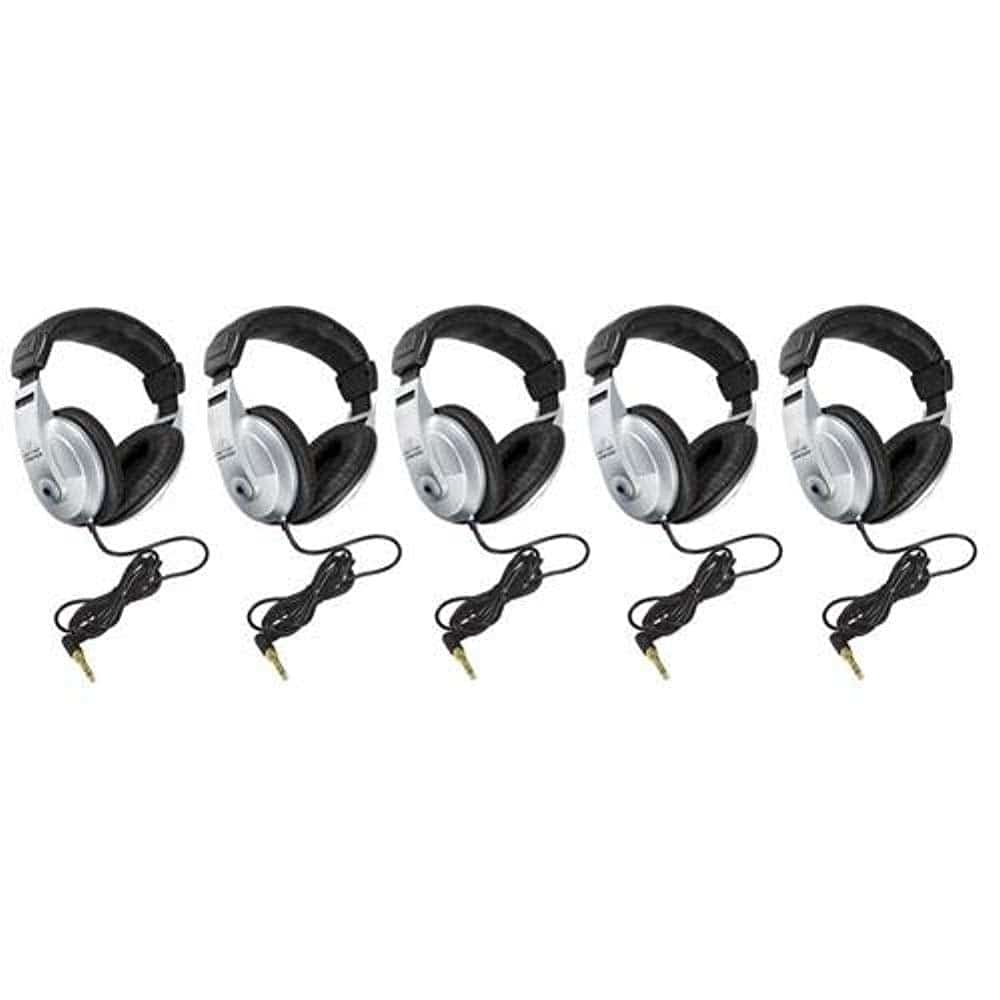 Behringer 5 Pack HPM1000 Multi-Purpose Stereo Headphones - Hollywood DJ