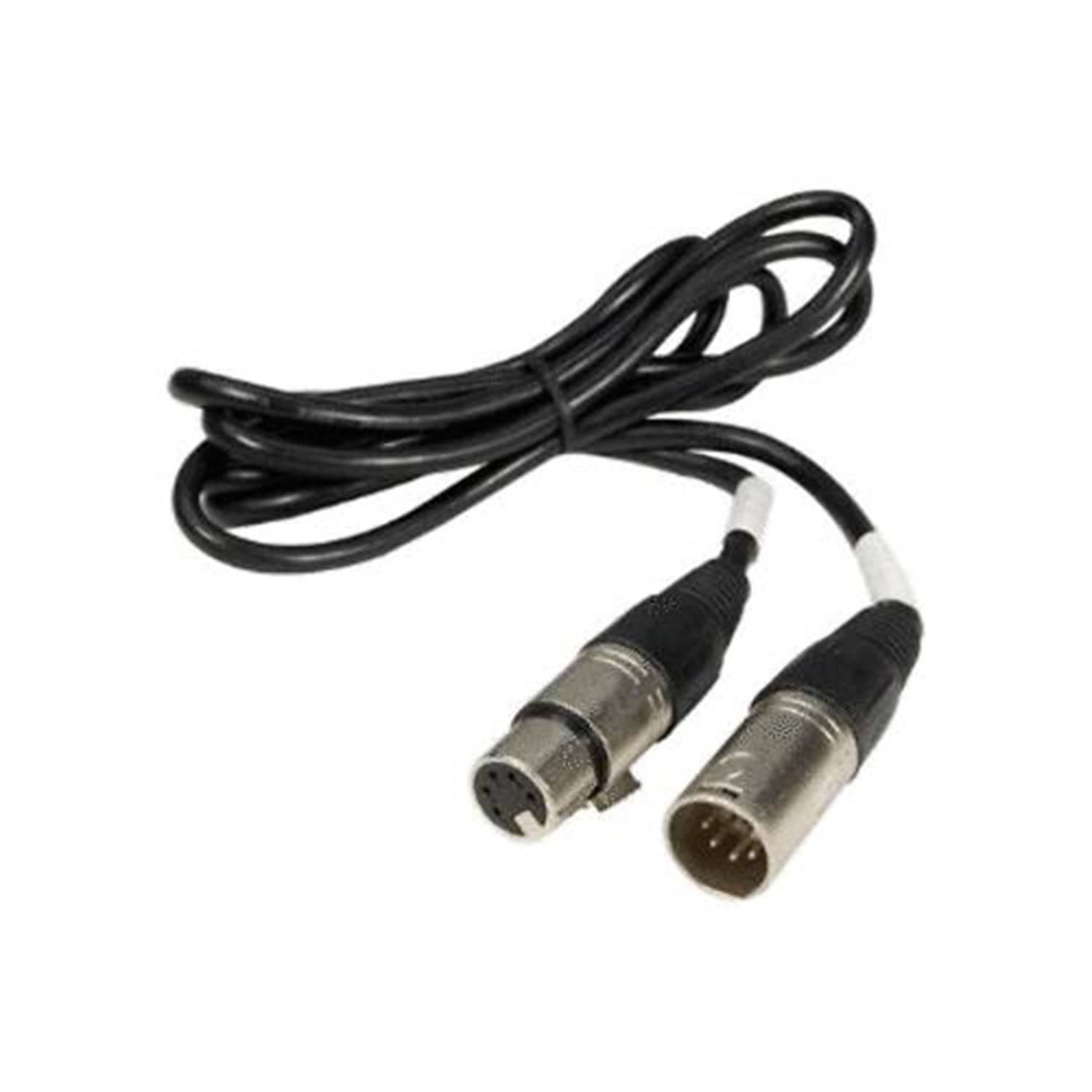 Chauvet DMX5F3M 5-Pin Female to 3-Pin Male DMX Cable - Hollywood DJ