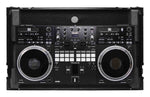 Odyssey FZGSDDJREV7WBL Glide Style Flight Case for Pioneer DDJ-REV7 Controller with Wheels and Laptop Platform - Black - Hollywood DJ