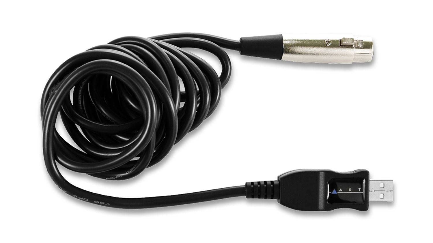 ART XConnect USB to Microphone Cable - Hollywood DJ
