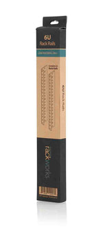 Gator Cases GRW-RACKRAIL-06U Rack Rails 6U - Pair - Hollywood DJ
