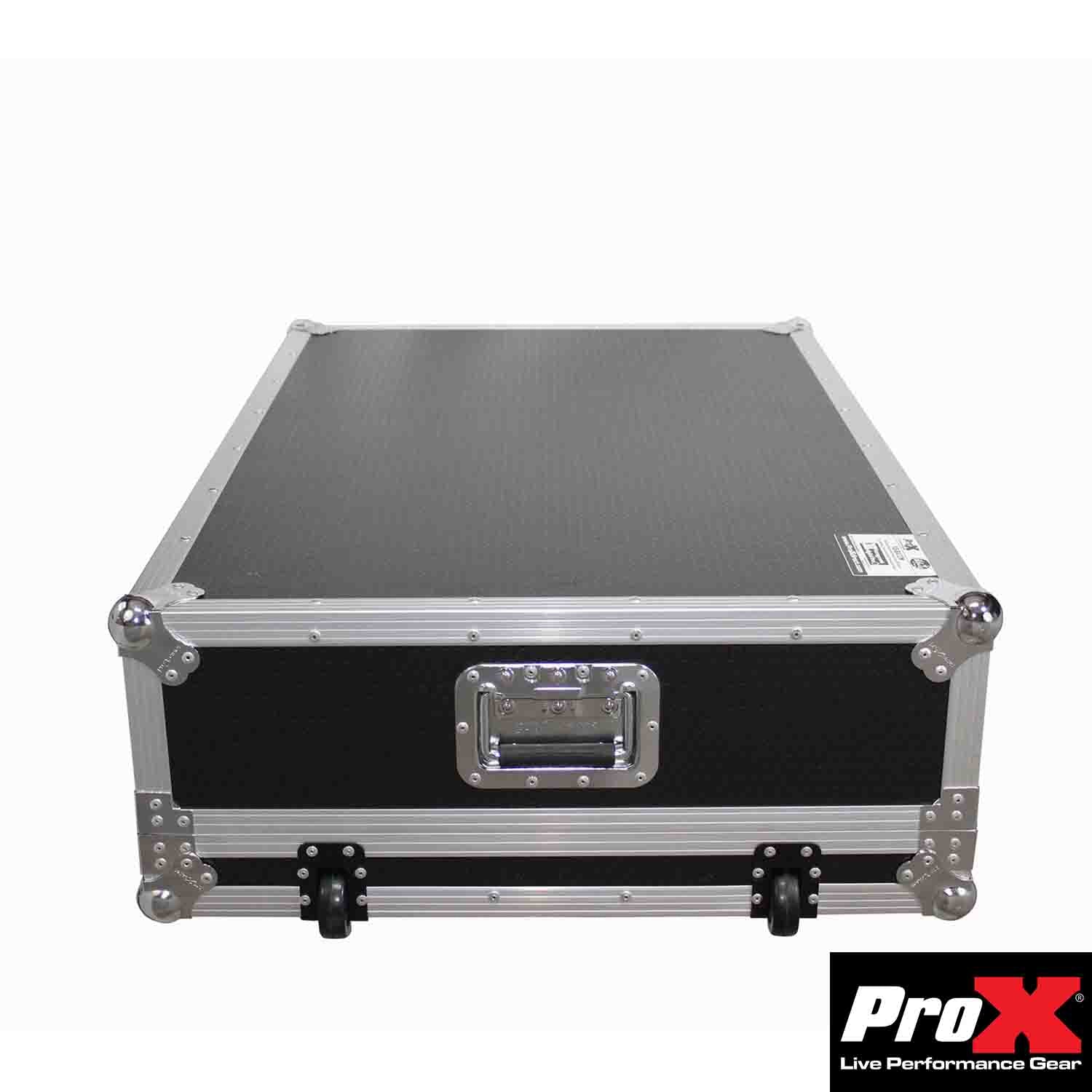 ProX XS-BX32W DJ Flight Road Case For Behringer X32 Digital Mixer With Wheels - Hollywood DJ