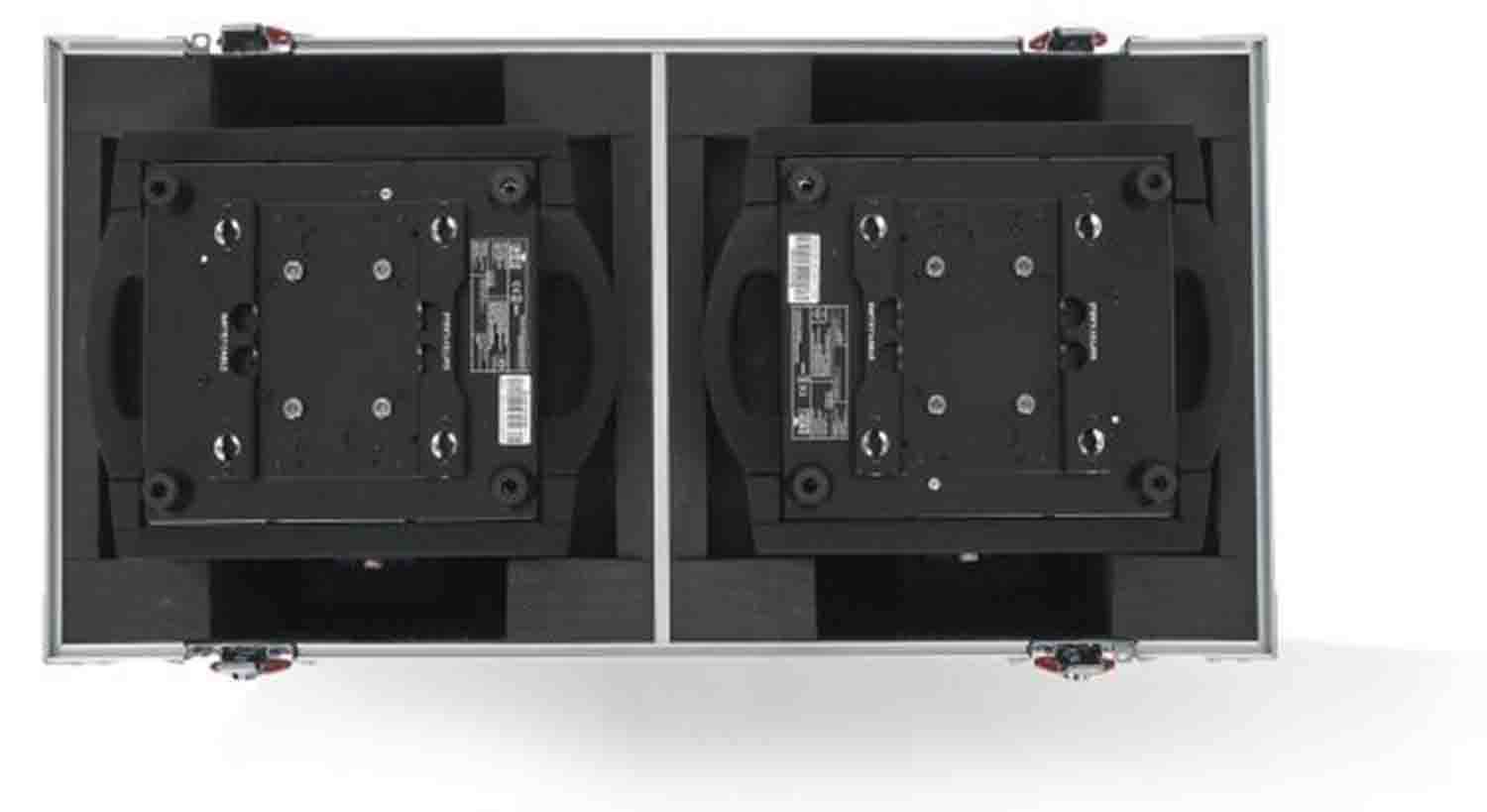 Gator GTOURMH250 Flight Case for two 250-style Moving Head Lights - Hollywood DJ