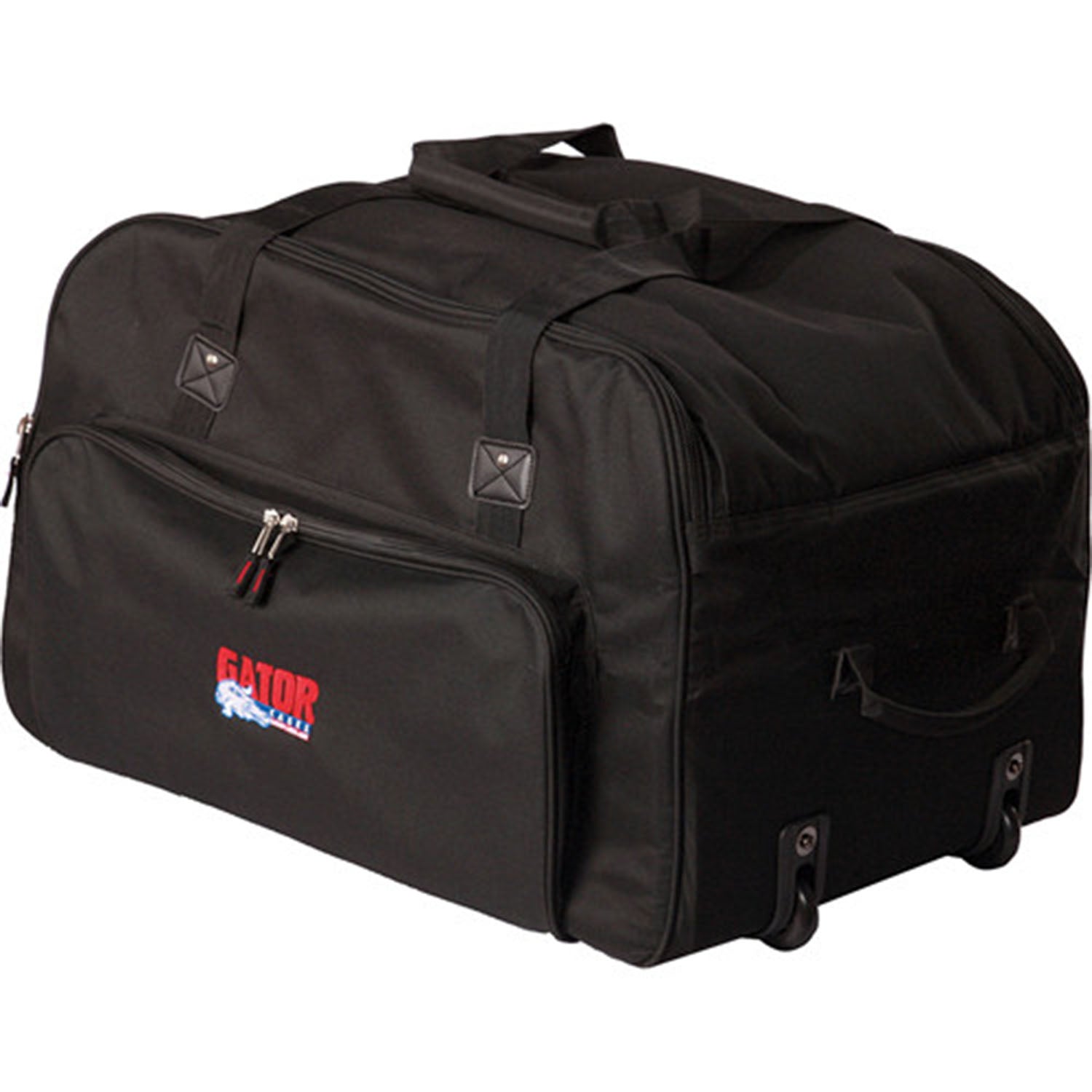 Gator Cases GPA-712LG, Large Format Rolling Bag for 12" Speakers - Hollywood DJ
