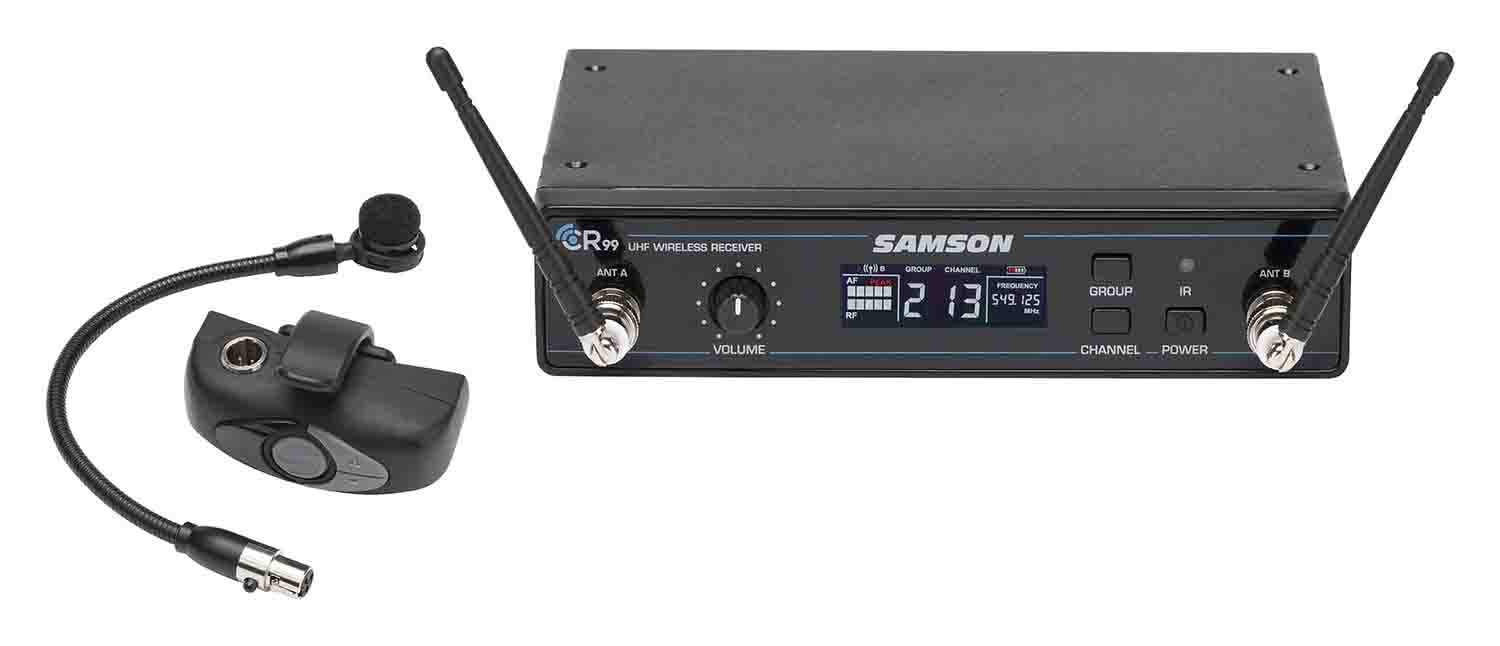 Samson SWSATXHM60-K AWX Wind Instrument Micro Transmitter UHF Wireless System - Hollywood DJ