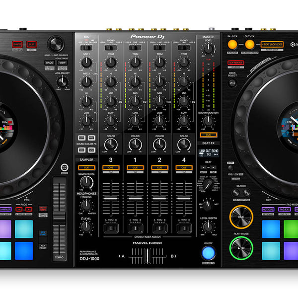 Pioneer DJ DDJ-1000 4-Channel Performance DJ Controller For Rekordbox