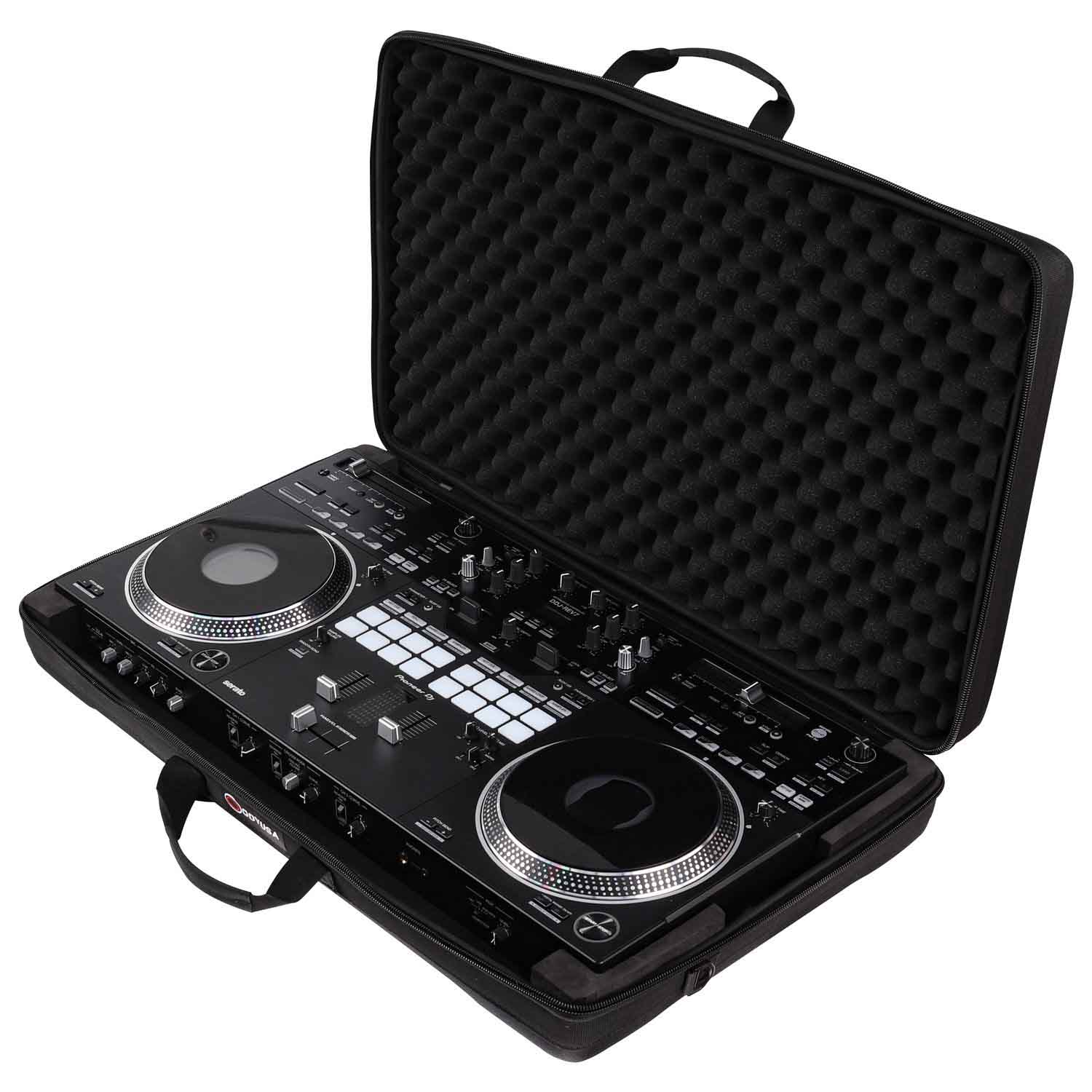 Odyssey BMSDDJREV7M Pioneer DDJ-REV7 DJ Controller Streemline EVA Molded Case - Hollywood DJ