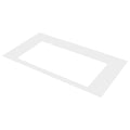Odyssey PFW-DDJ-SX DJ Podium Faceplate and Foam for Pioneer DDJ-SX/SX2/SX3 - White - Hollywood DJ