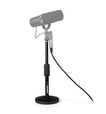 Gator GFW-MIC-DESKTOP-2PK Desktop Microphone Stand with XLR Cable (2-Pack) - Hollywood DJ