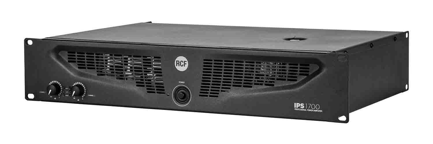 RCF IPS-1700, 2 x 450-Watt Class H Professional Power Amplifier - Hollywood DJ