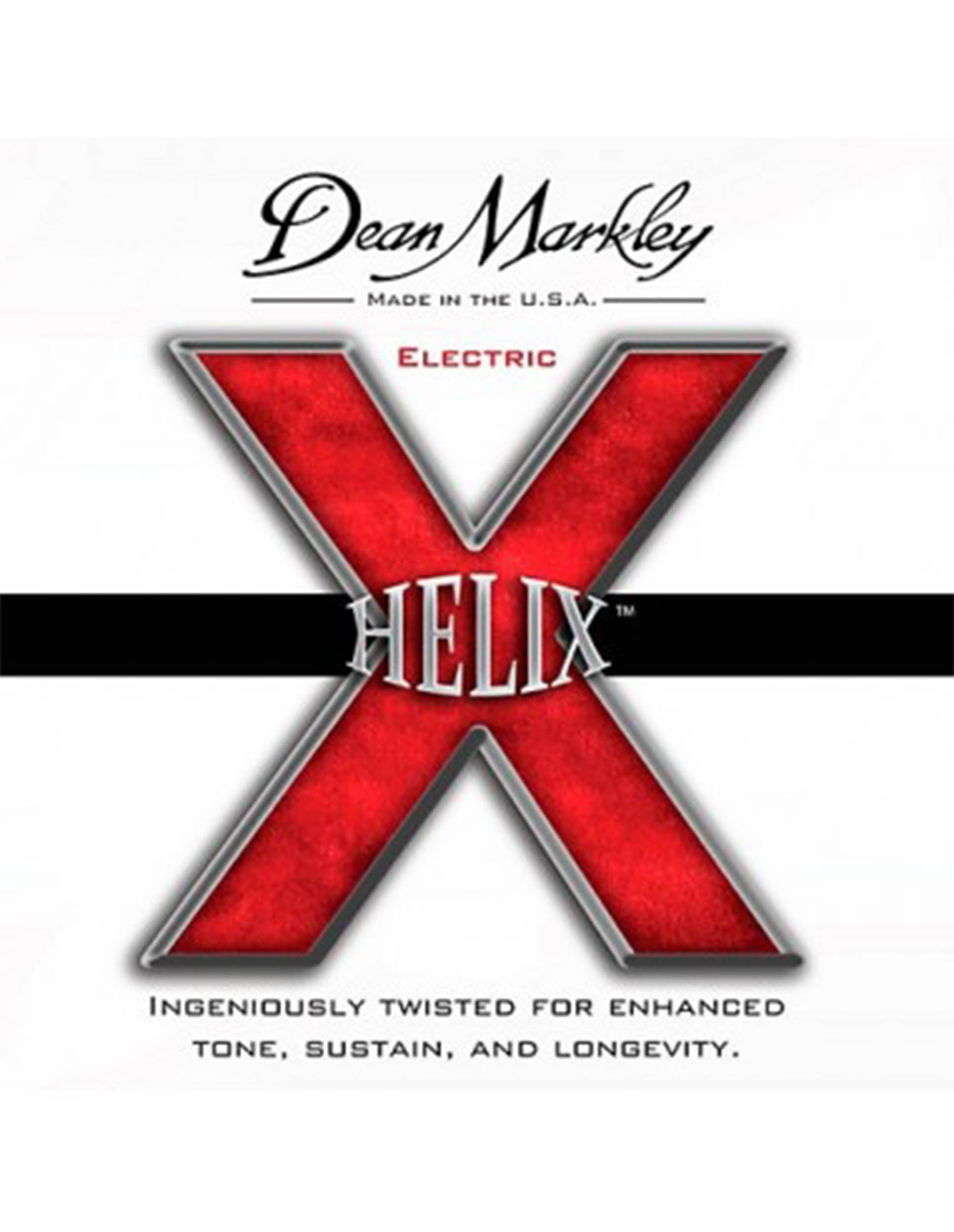Dean Markley Helix X NPS 5-String Bass Guitar Strings, 50-128, 2612B, Medium - Hollywood DJ