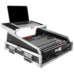 ProX T-2MRSS13ULT DJ Combo Flight Case For 13U Top Mixer-DJ and 2U Rack With Laptop Shelf ProX Cases