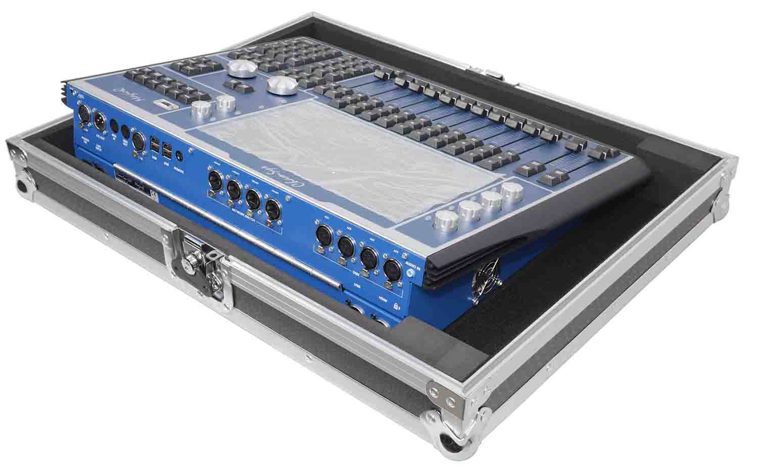 ProX XS-UMIX1821 Universal Mixer Road Case W-Pluck-N-Pak Foam for up to 18" x 21" Mixers - Hollywood DJ