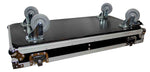ProX X-RCF-TT25-AX2W Flight Case for Two RCF-TT25-A II High Definition Two-Way Speakers with 4 Inch Wheels - Hollywood DJ