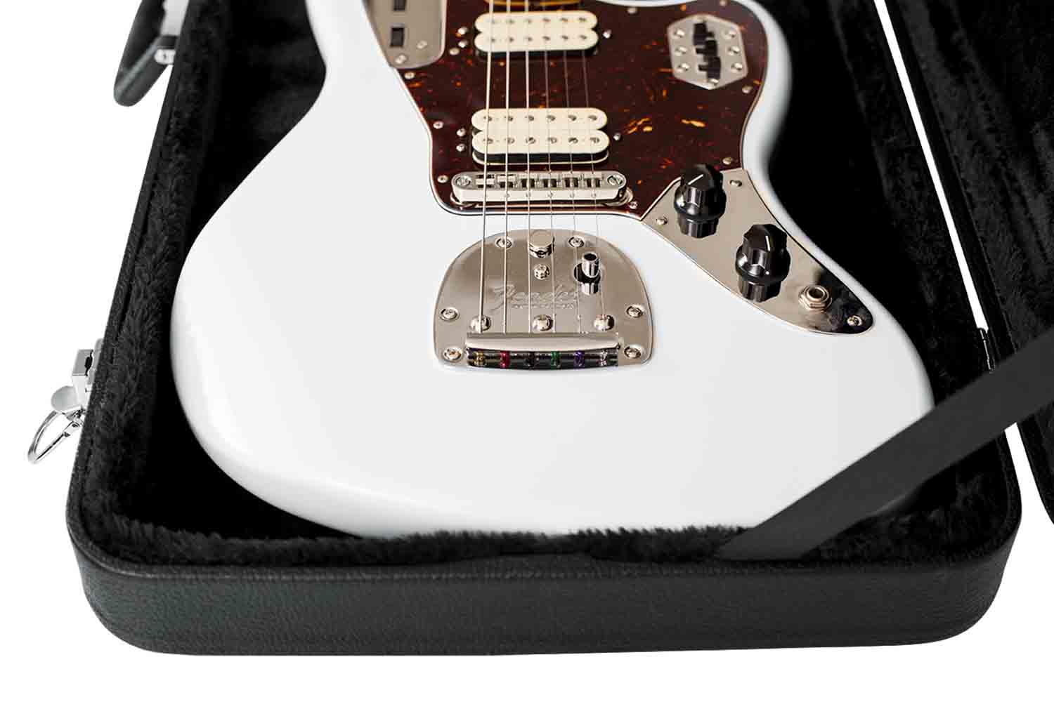 Gator Cases GWE-JAG Hard-Shell Wood Case for Jaguar Style Guitar - Hollywood DJ