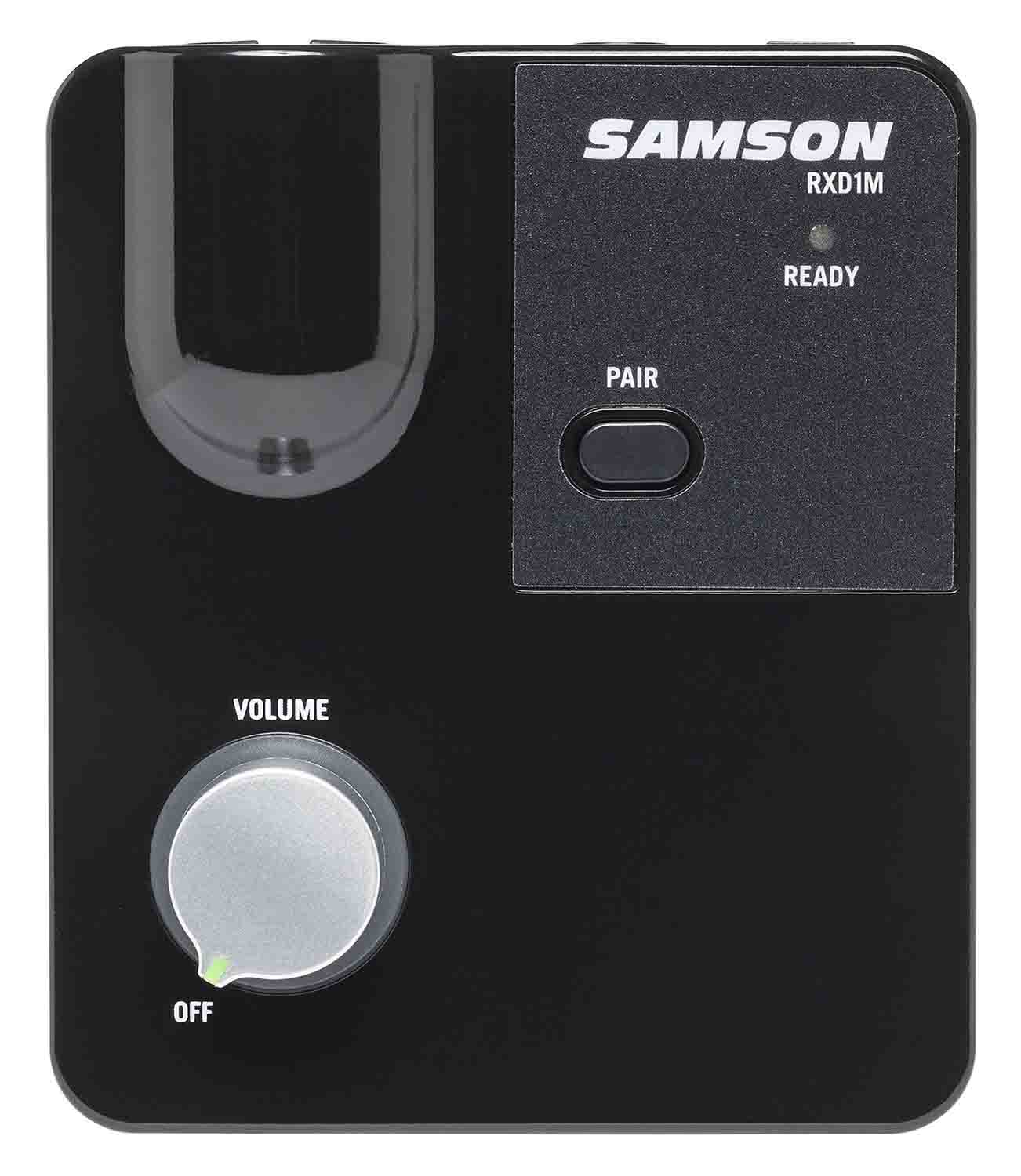 Samson SWXRDM1BDE5, 2.4 GHz Digital Wireless Omni Headset Microphone System - Hollywood DJ
