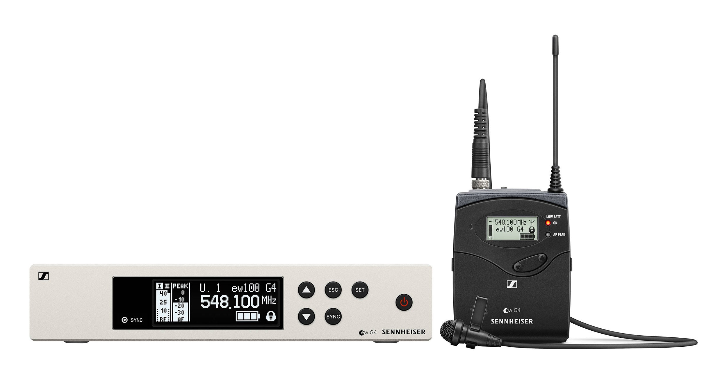 Sennheiser EW 100 G4-ME2, Wireless Omni Lavalier Microphone System - Hollywood DJ