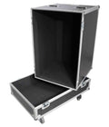 ProX XS-322127SPW Universal Flight Case for Line Array Speaker with Caster Wheels - Holds QSC KS118