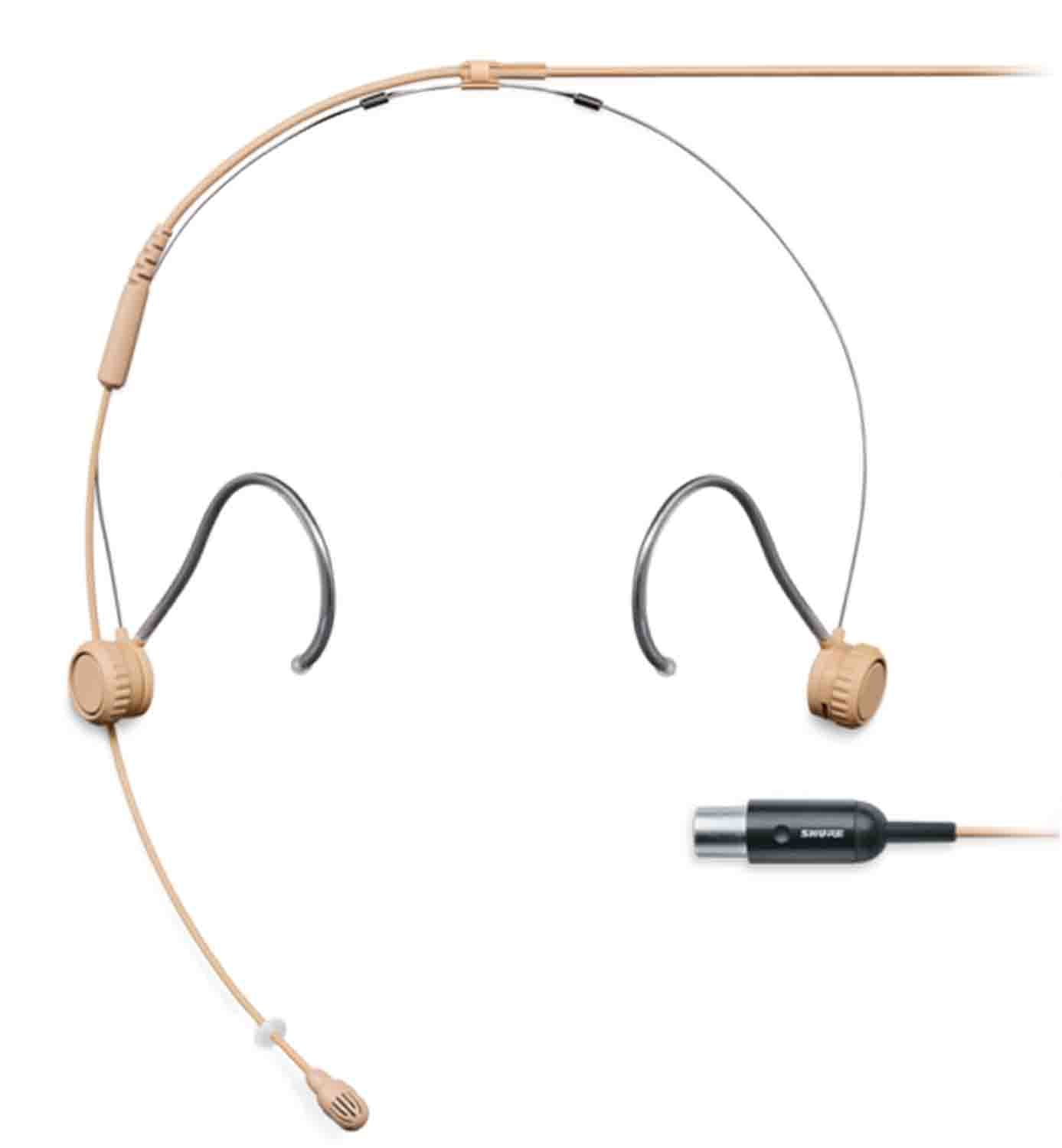 Shure TH53T/O TwinPlex TH53 Subminiature Headset Microphone - Tan - Hollywood DJ