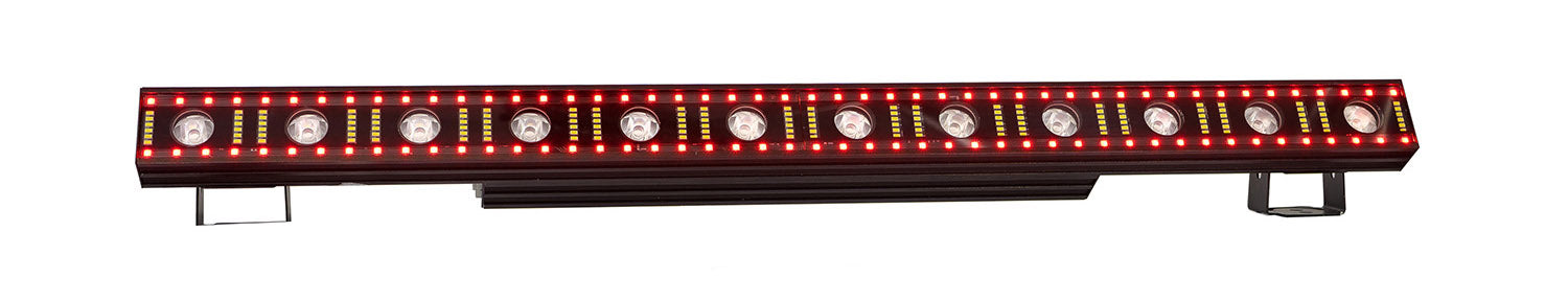 JMAZ JZ1021 Light Bar PIXL FX BAR 5050, LED Effect Bar With 12 Warm White, 96 Tri-Color, and 144 Ultra White LEDs - Hollywood DJ