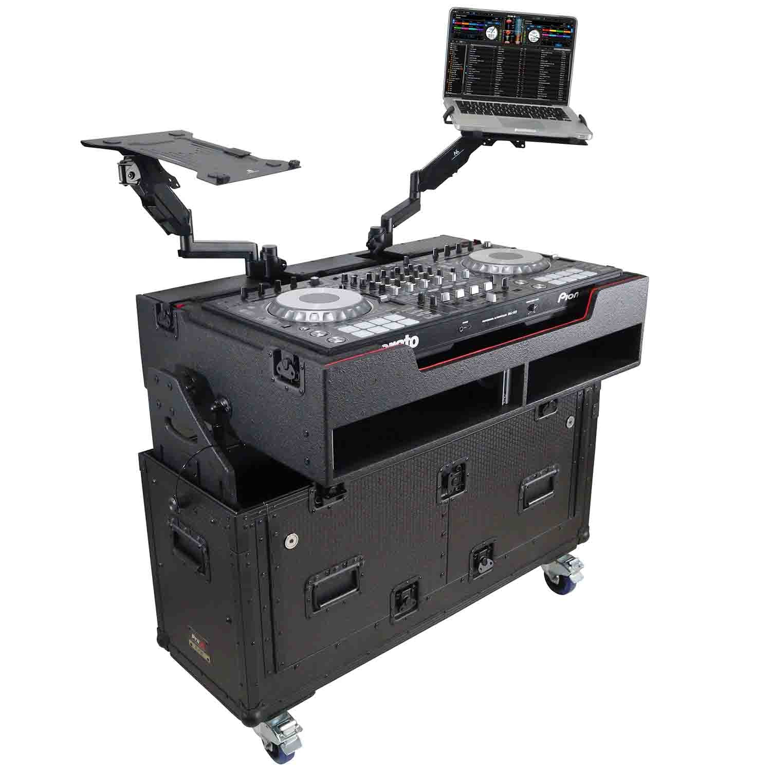 ProX XZF-UCXX Flip-Ready DJ Lift Case for Pioneer XDJ-XZ DDJ-SZ2 DDJ-SX3 DDJ-1000 / SRT - Hollywood DJ