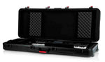 Gator Cases GTSA-KEY76 Keyboard Case for 76-note Keyboards with Wheels - Hollywood DJ